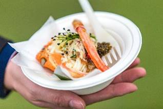 ZUMA活動限定菜式——松葉蟹冷麵配魚子醬（港幣180元）